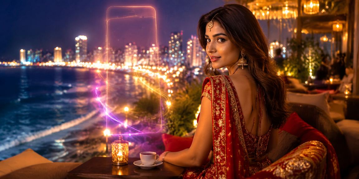 Teen Patti game table and dealer in India